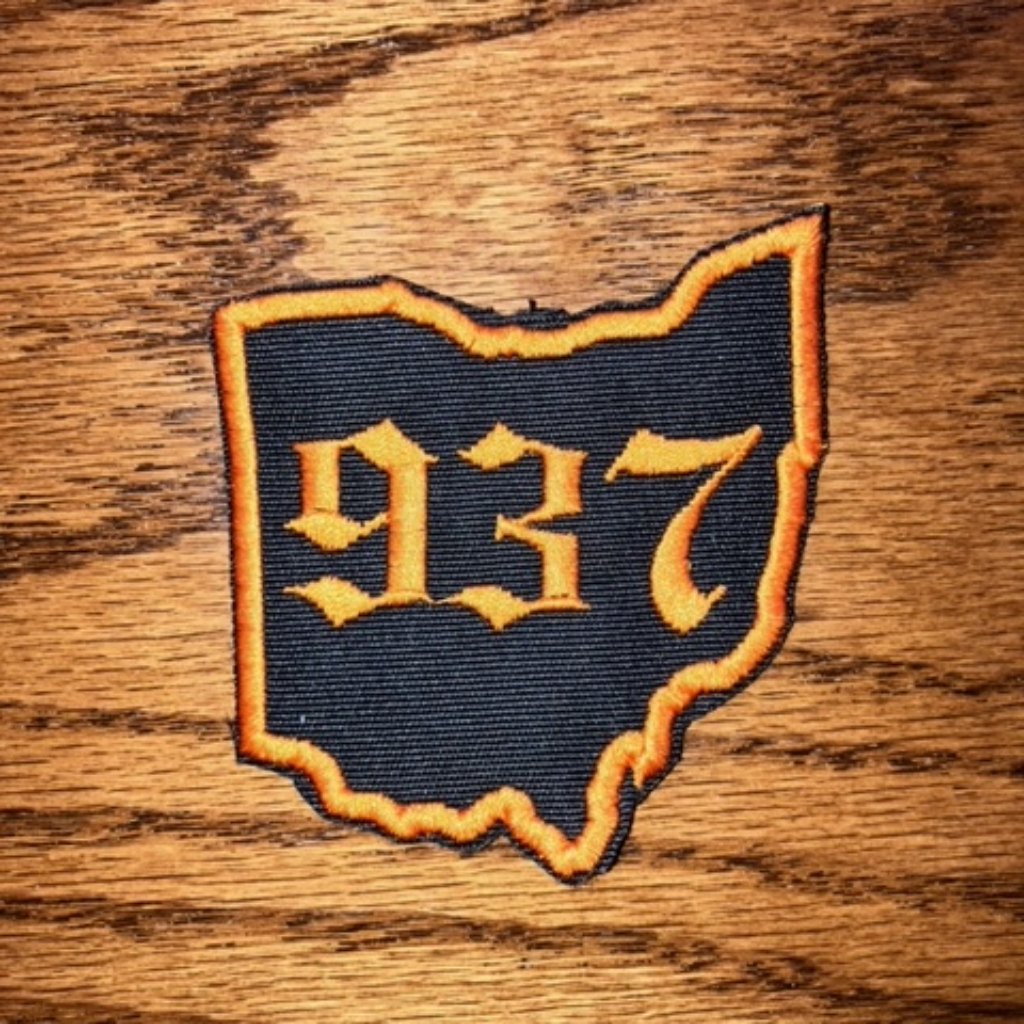 Ohio Proud Area Code 937 Patch
